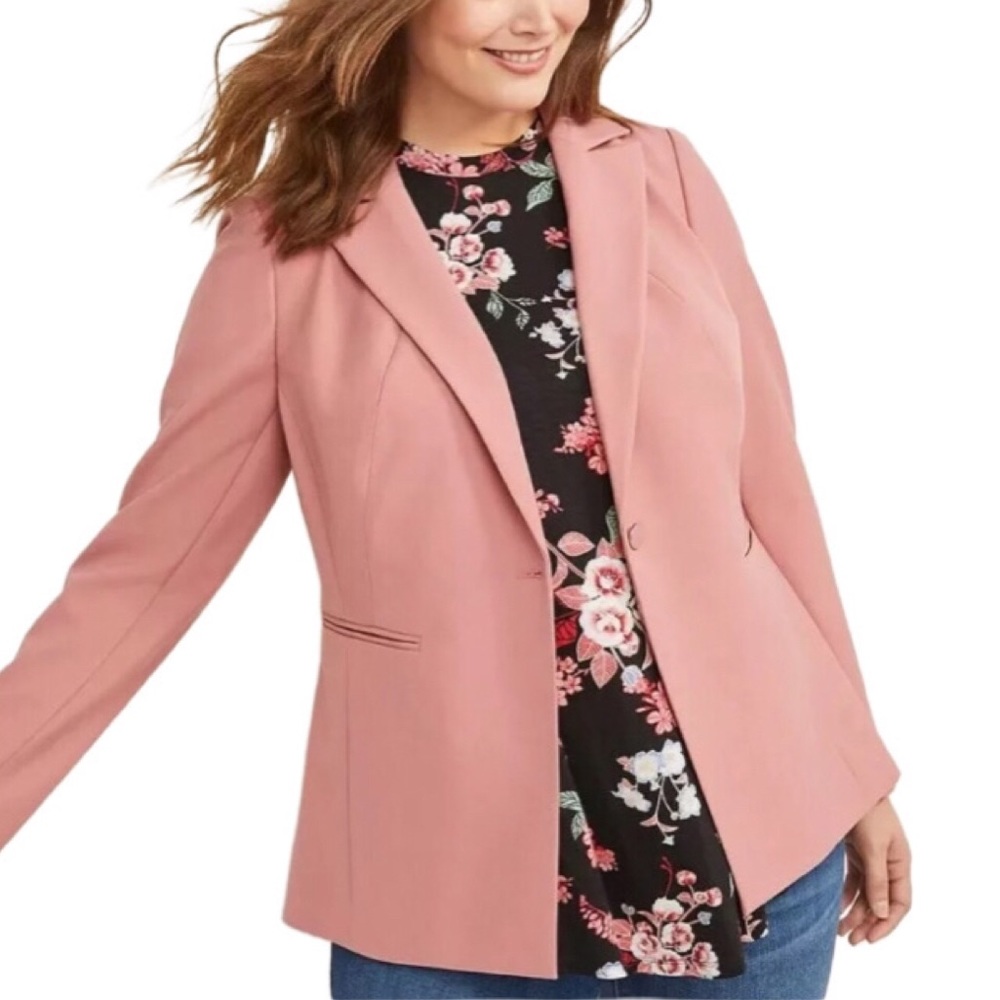 LANE BRYANT dusty rose Bryant blazer 16